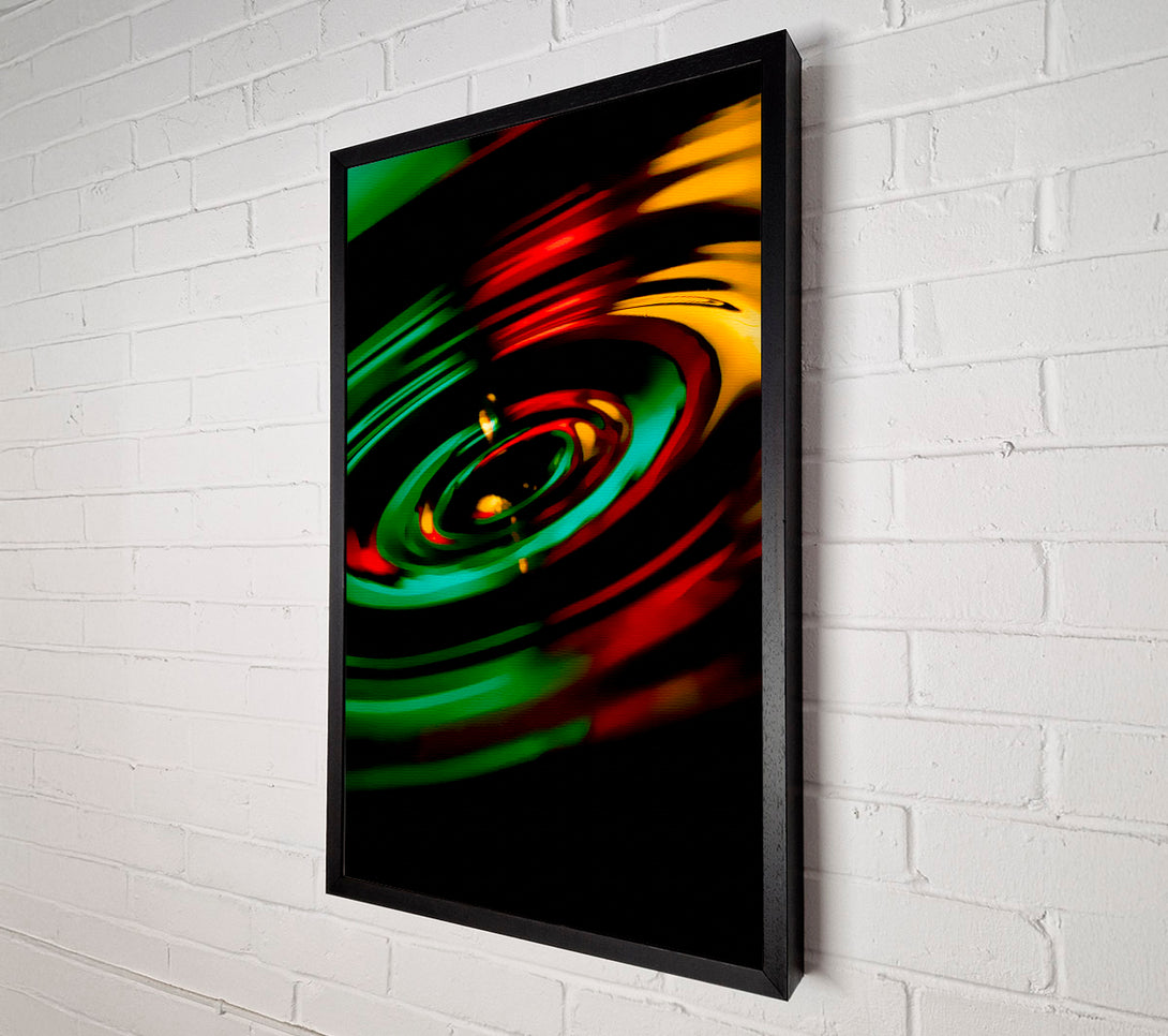  A Canvas Print of Liquid Ripple Canvas Print