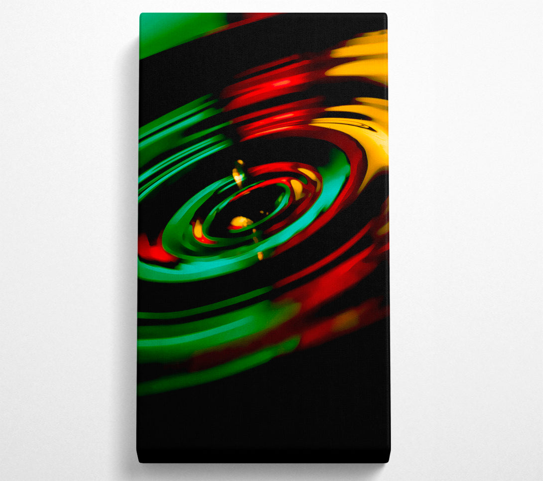  A Canvas Print of Liquid Ripple Canvas Print