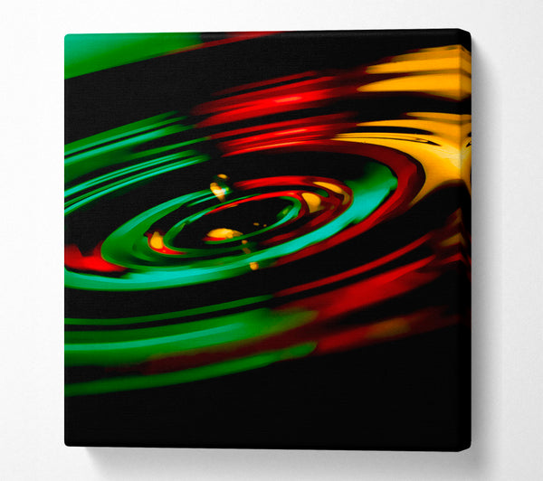  A Canvas Print of Liquid Ripple Canvas Print