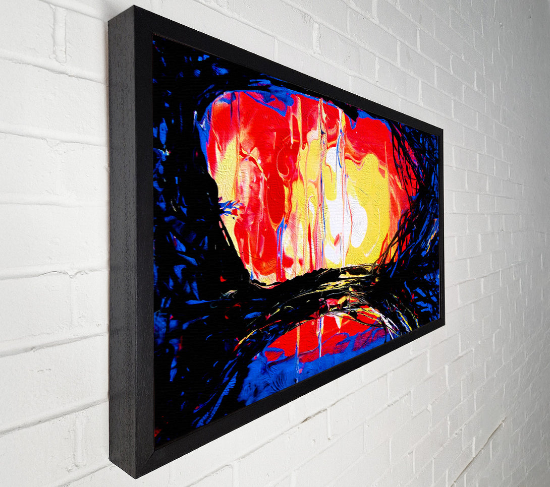  A Canvas Print of Abstract Earth Canvas Print