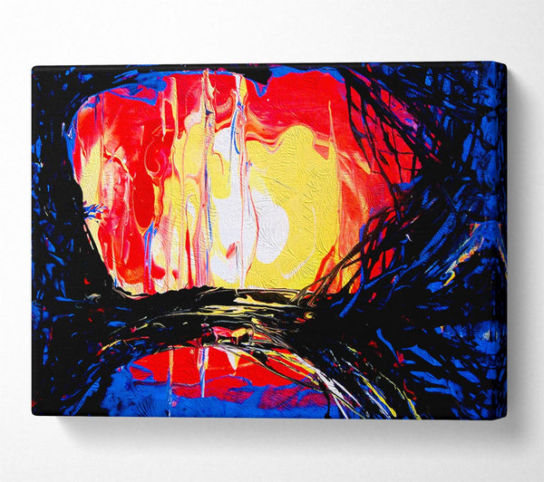  A Canvas Print of Abstract Earth Canvas Print