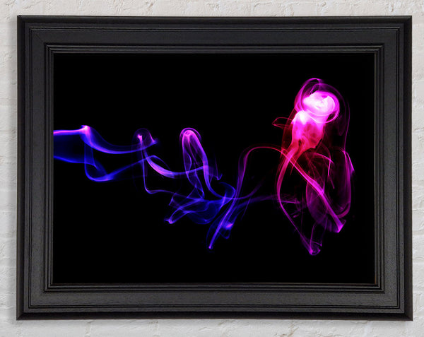 Abstract Smoke Framed Print