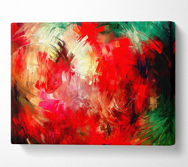  A Canvas Print of Abstract Swirl Design Canvas Wall Art