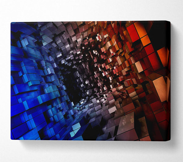  A Canvas Print of Abstract Tunnel Canvas Wall Art