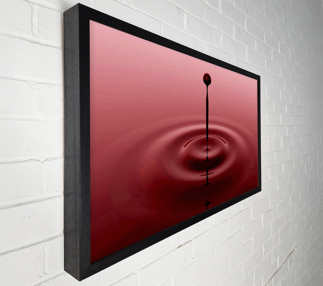  A Canvas Print of Attention Droplet Canvas Art