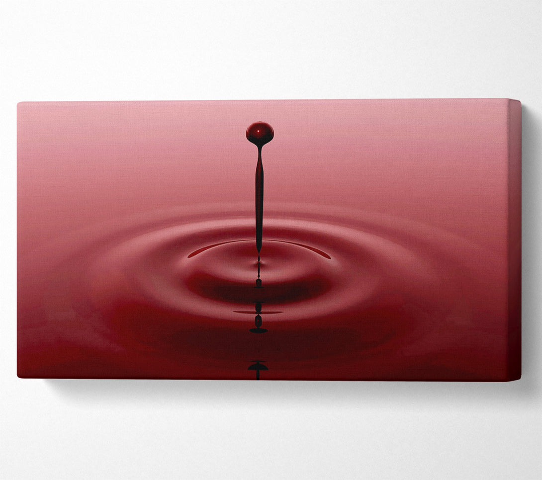  A Canvas Print of Attention Droplet Canvas Art