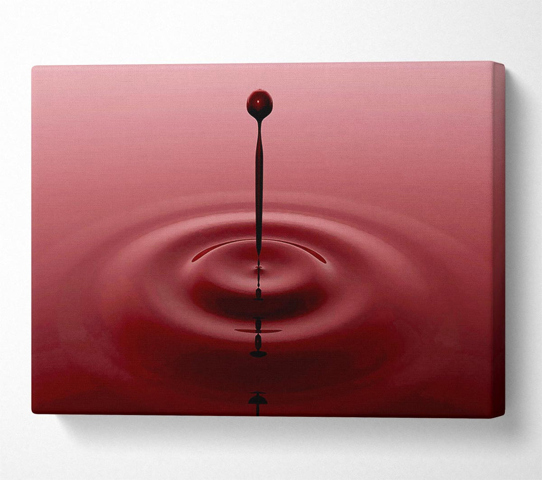  A Canvas Print of Attention Droplet Canvas Art
