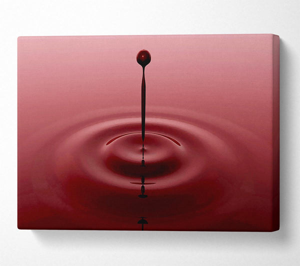  A Canvas Print of Attention Droplet Canvas Art