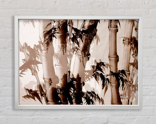Bamboo Caines Framed Print