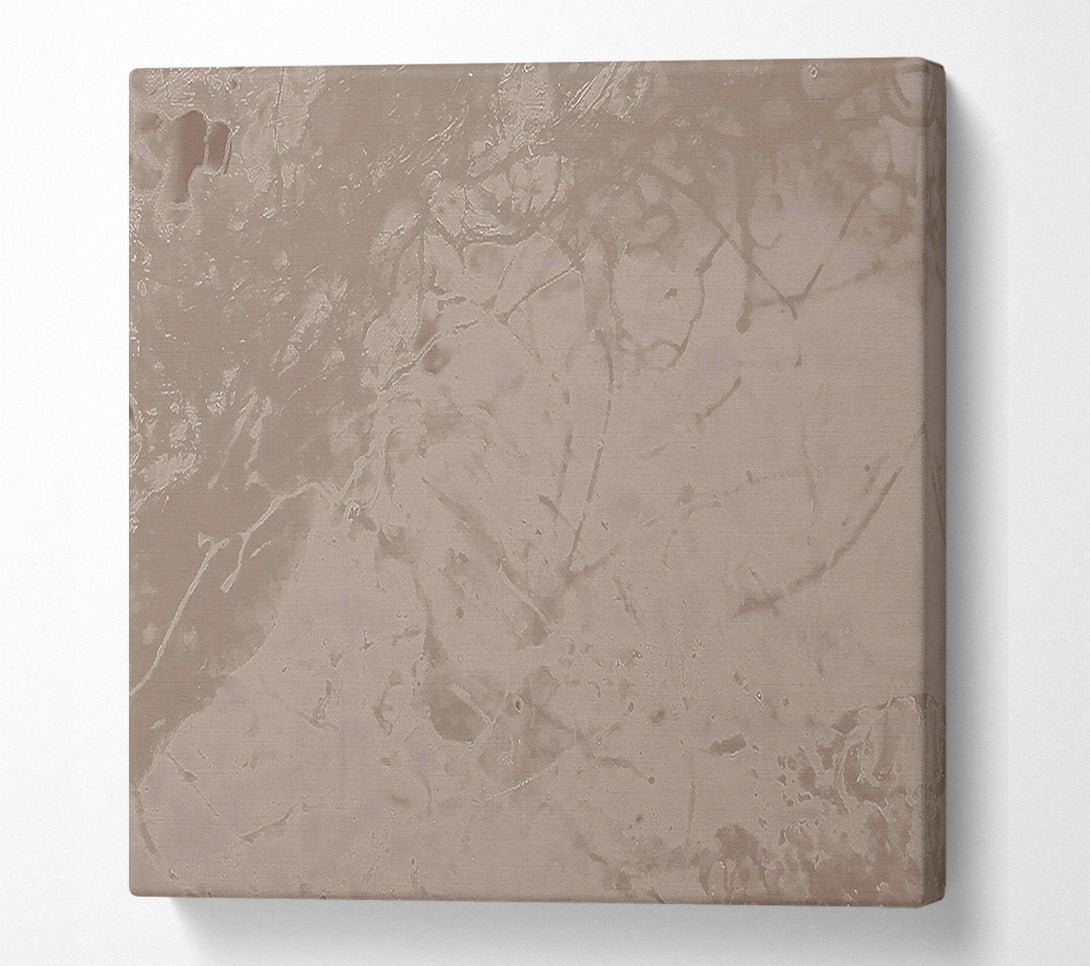  A Canvas Print of Beige Splash Canvas Print