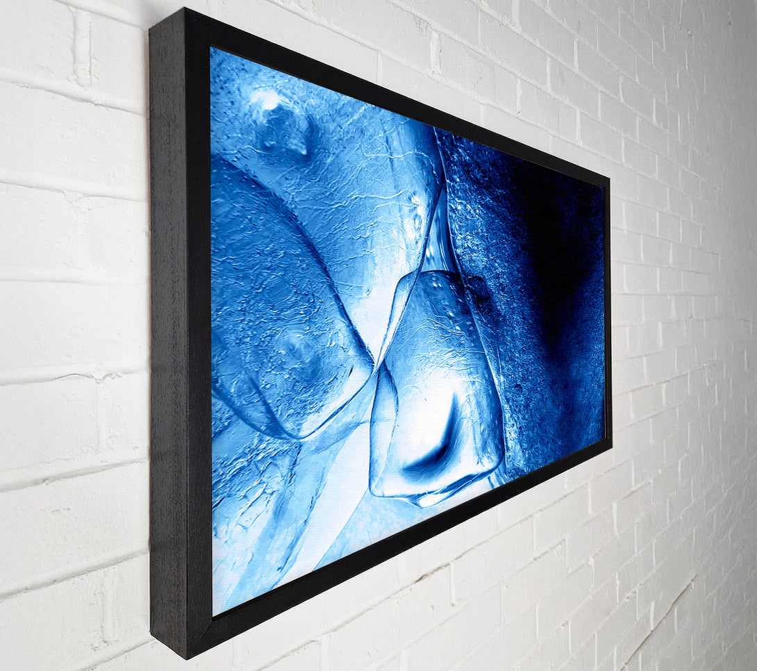  A Canvas Print of Blue Ice Canvas Art