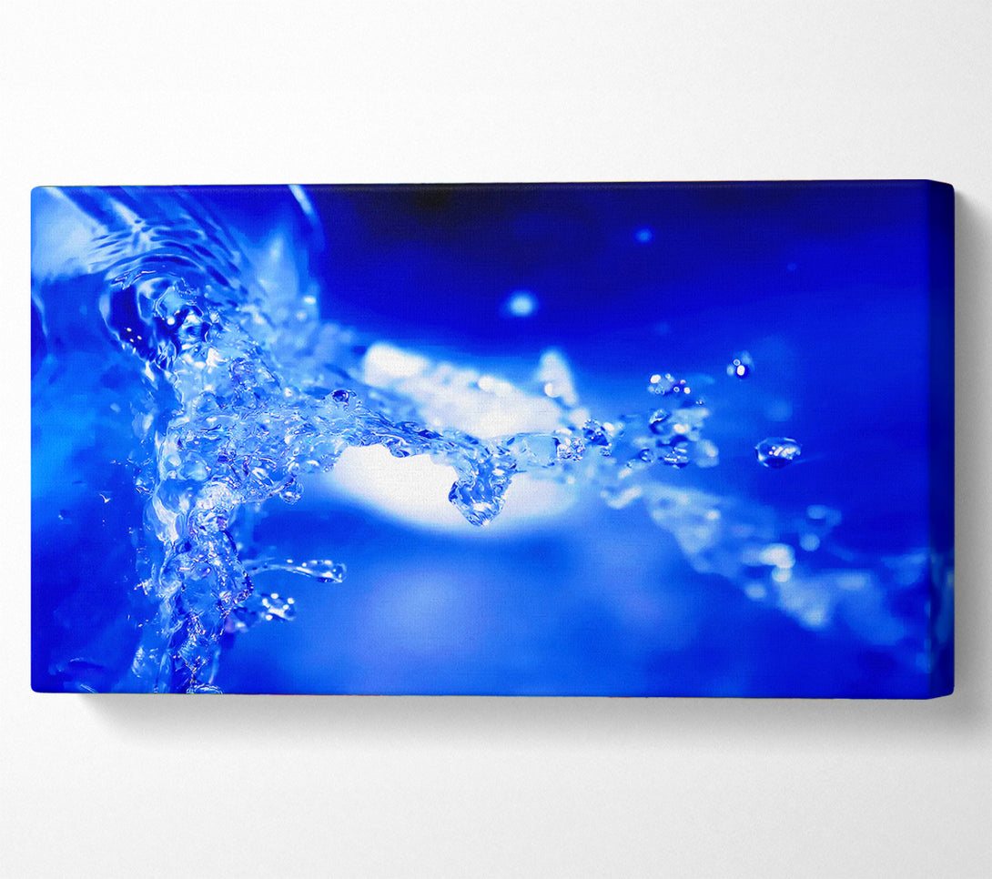  A Canvas Print of Blue Parting Canvas Art