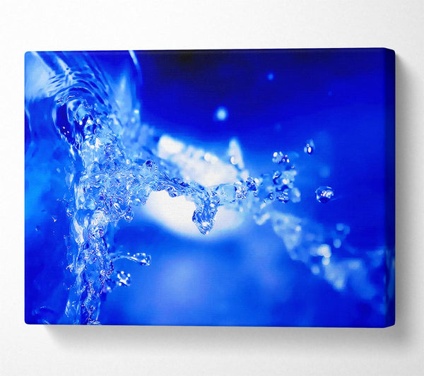  A Canvas Print of Blue Parting Canvas Art