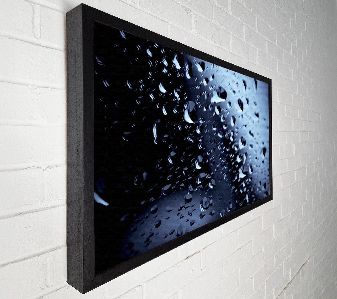  A Canvas Print of Blue Rain Canvas Wall Art