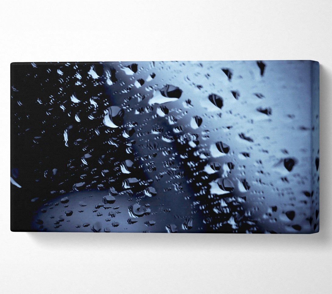  A Canvas Print of Blue Rain Canvas Wall Art