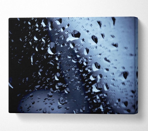  A Canvas Print of Blue Rain Canvas Wall Art