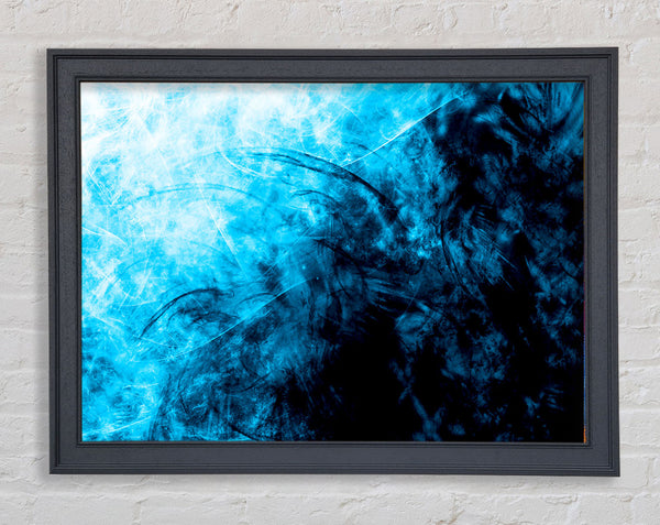 Blue Storm Framed Print