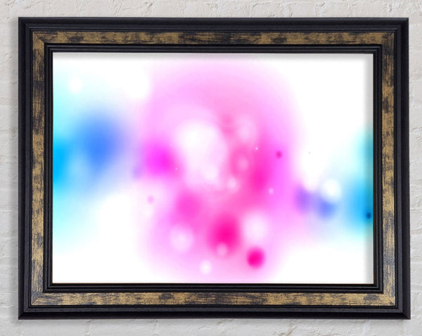 Blurred Colours Framed Print