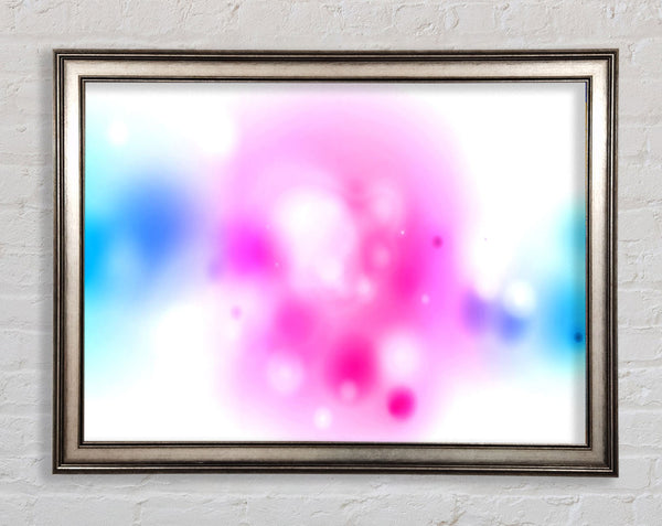 Blurred Colours Framed Print