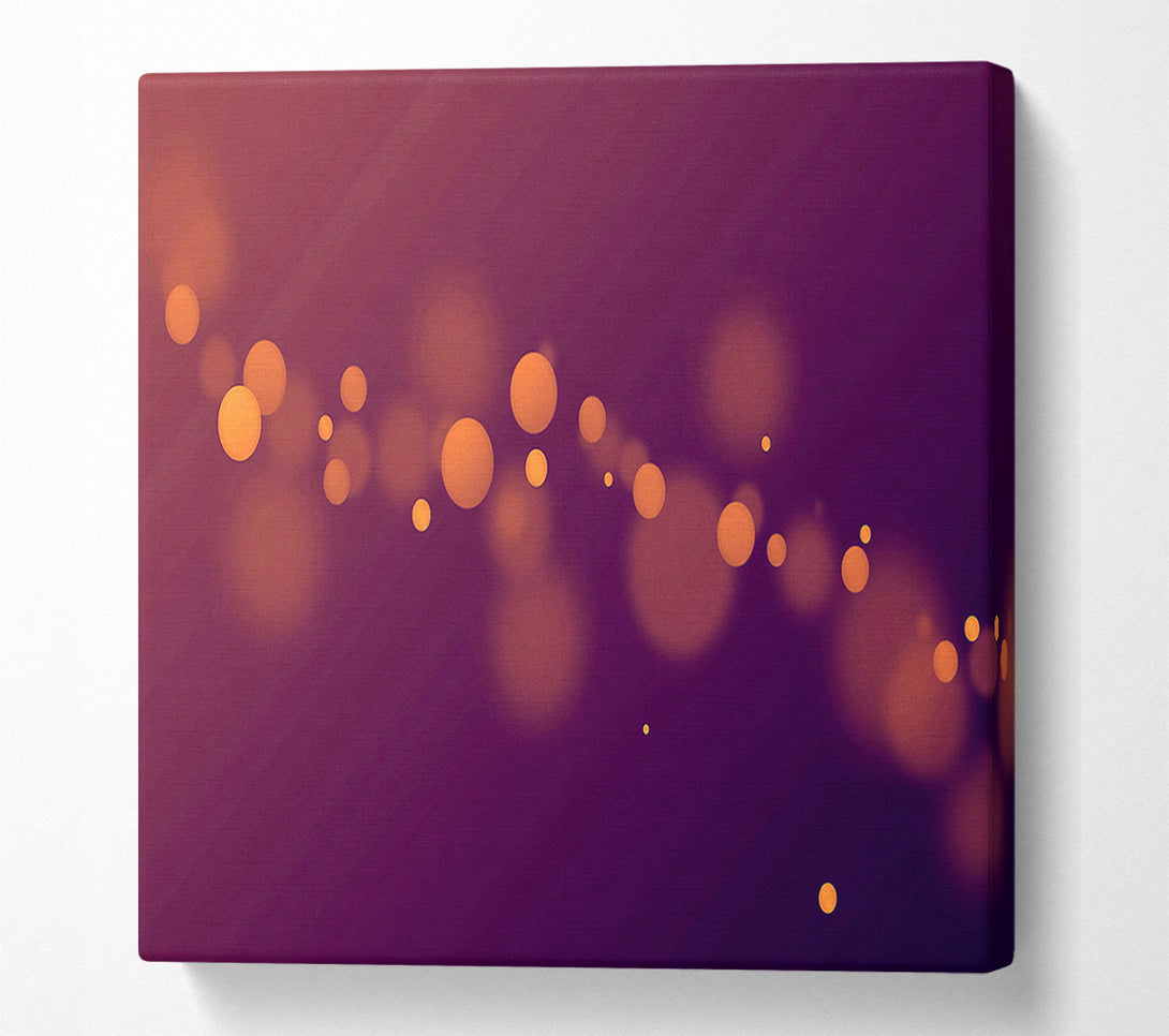  A Canvas Print of Golden Sparkle Canvas Print