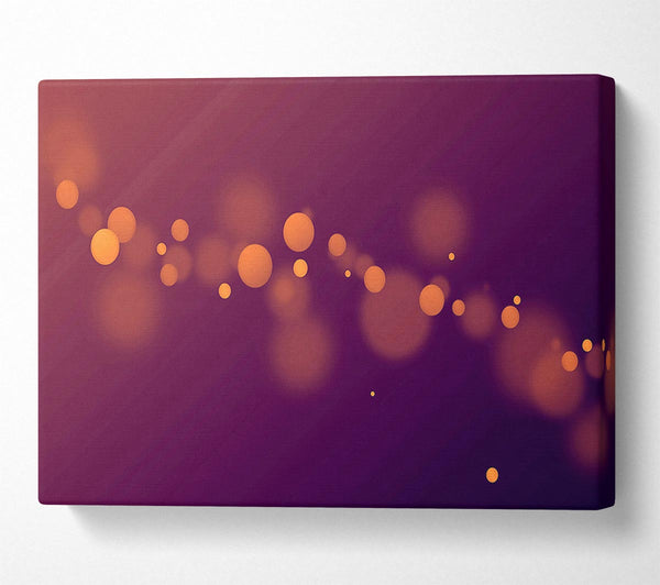  A Canvas Print of Golden Sparkle Canvas Print