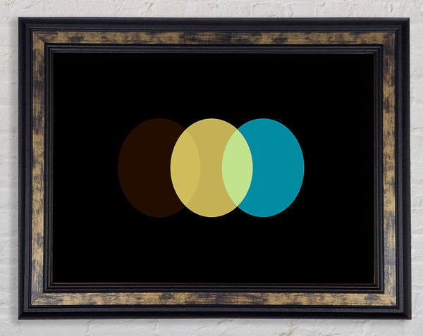 Triple Headlight Framed Print