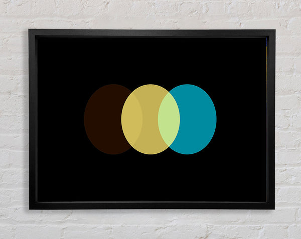 Triple Headlight Framed Print