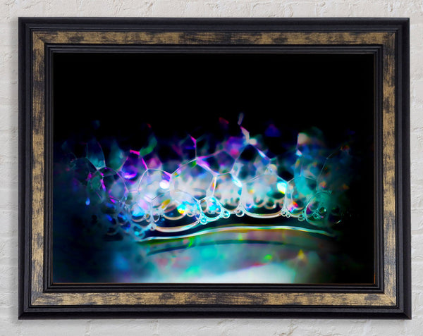 Bubble Oil Framed Print