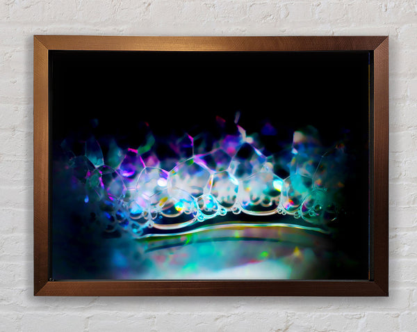 Bubble Oil Framed Print