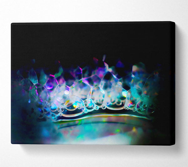  A Canvas Print of Bubble Oil Canvas Print