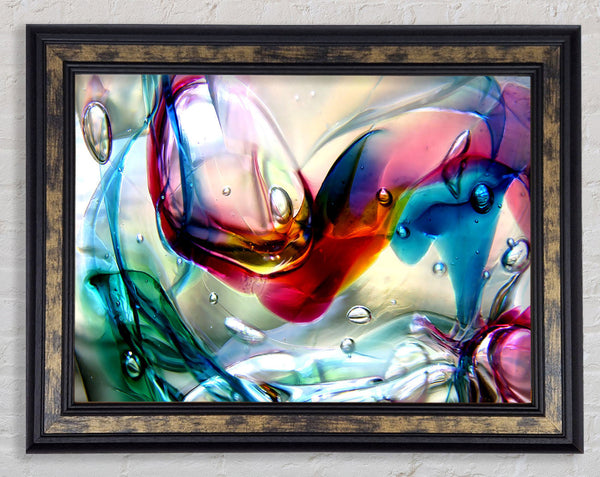 Bubbles 2 Framed Print