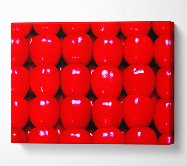  A Canvas Print of Candy Apple Canvas Print