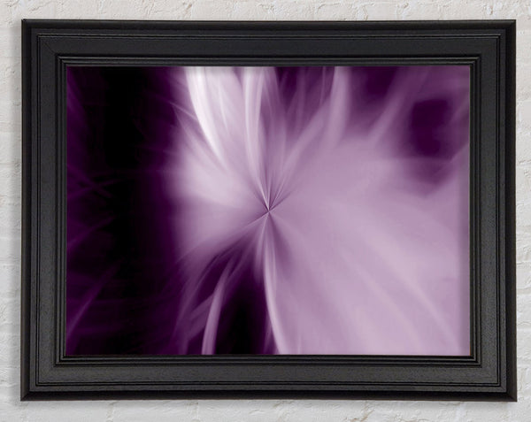 Celestial Core Purple Framed Print