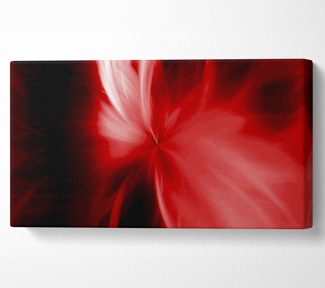  A Canvas Print of Celestial Core Red Canvas Art
