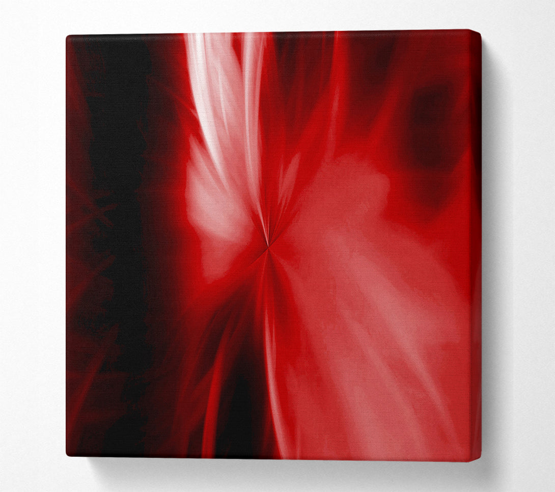  A Canvas Print of Celestial Core Red Canvas Art