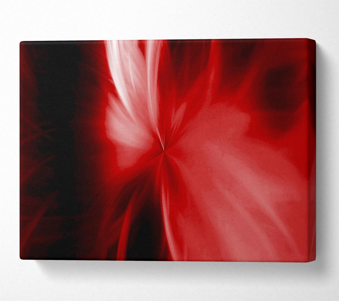  A Canvas Print of Celestial Core Red Canvas Art