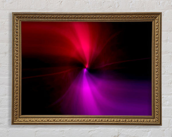 Chasing Colours Framed Print