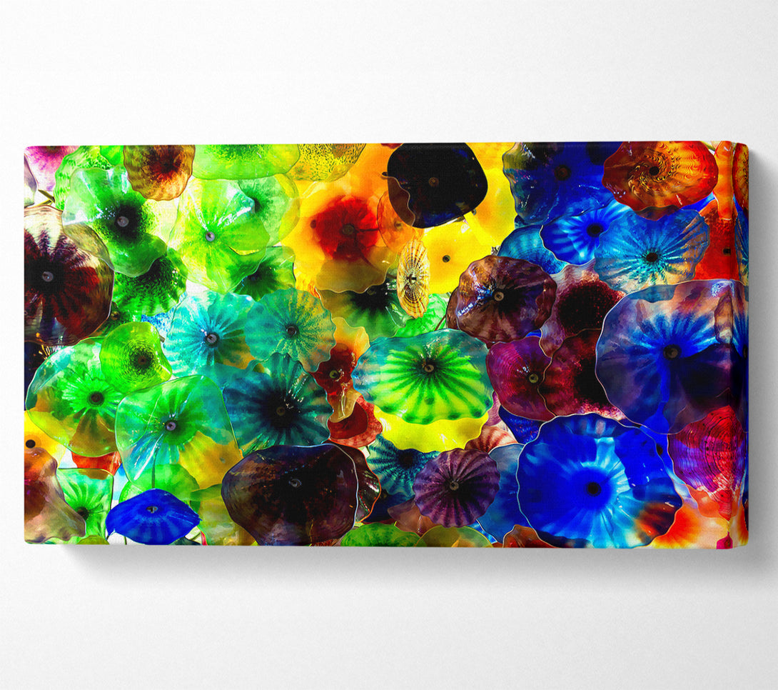  A Canvas Print of Rainbow Glass Canvas Print