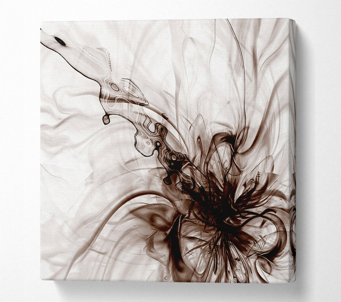  A Canvas Print of Chocolate Explosion Canvas Print