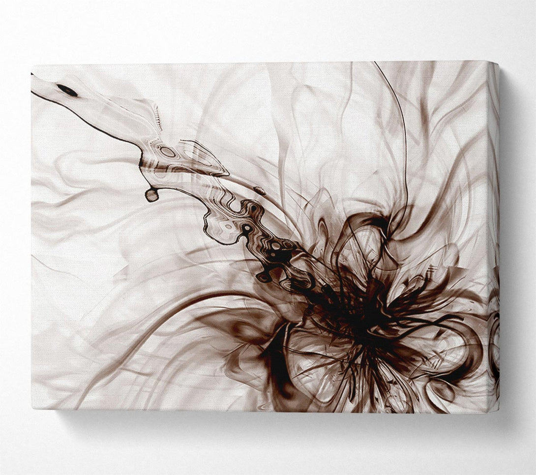 A Canvas Print of Chocolate Explosion Canvas Print