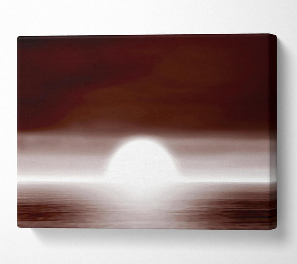  A Canvas Print of Chocolate Horizon Canvas Wall Art
