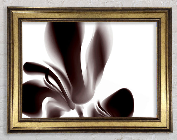 Chocolate Petals Framed Print