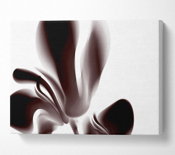  A Canvas Print of Chocolate Petals Canvas Print