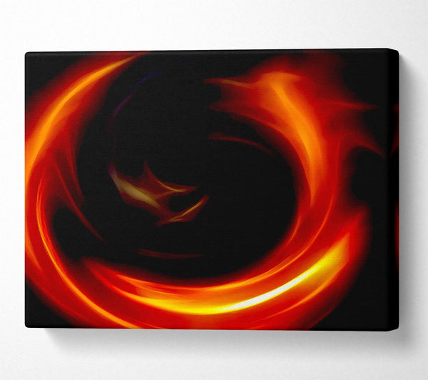  A Canvas Print of Circle Of Fire Canvas Print
