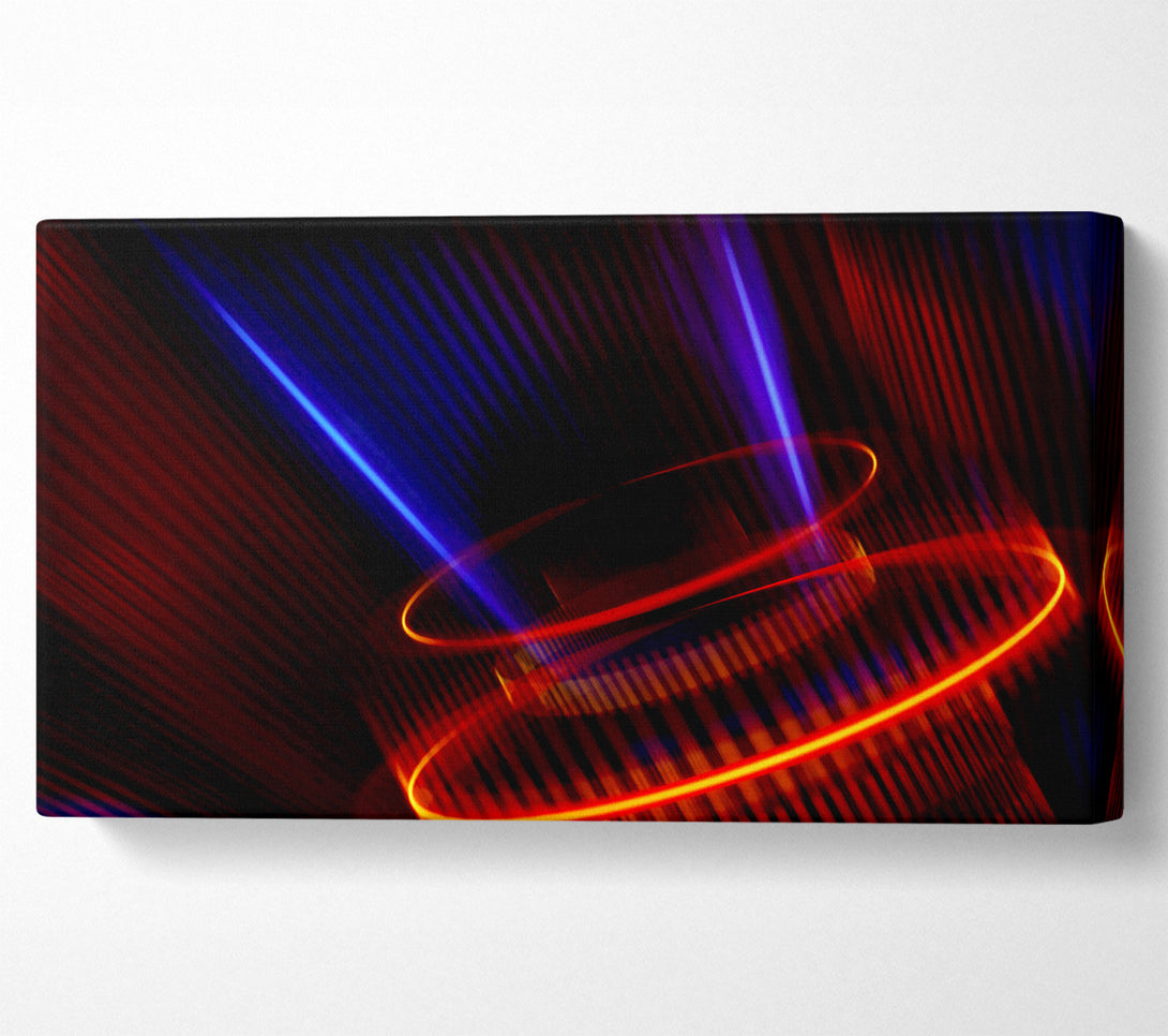  A Canvas Print of Cogs Of Light Canvas Wall Art