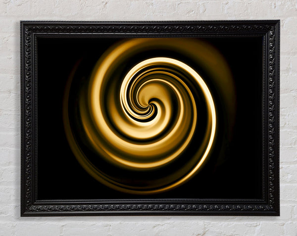 Coils Of Time Framed Print
