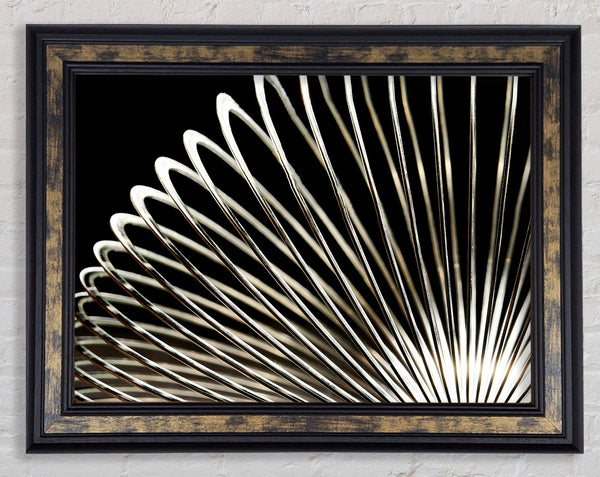 Coils Framed Print