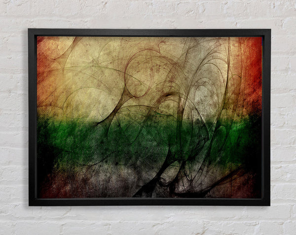 Vintage Smoke Framed Print