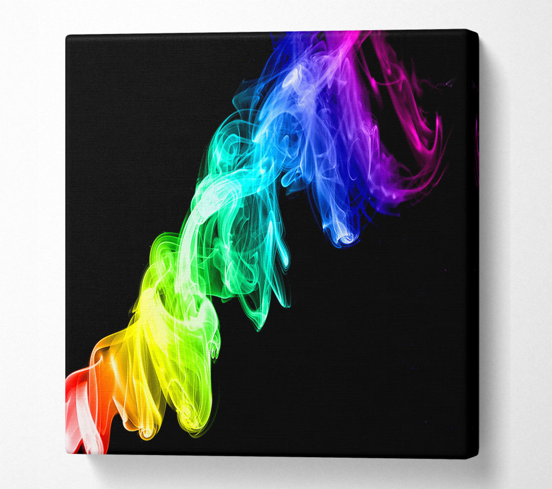  A Canvas Print of Colorful Smoke 2 Canvas Art