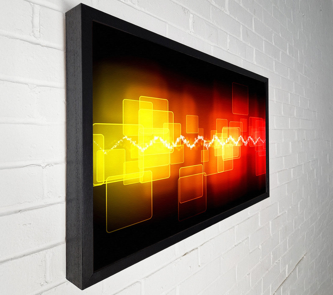  A Canvas Print of Colorful Squares 4 Canvas Wall Art